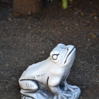 Broască mij.- alb/patinat-