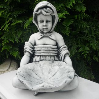 Fetiă cu frunză-cod- S 05-patinat/alb-