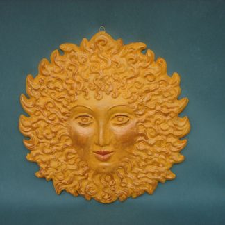 Tab. soare mare arzător-cod- D18-alb/patinat/colorat