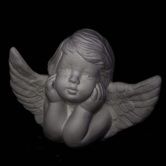 Cap îngeraș- alb/patinat