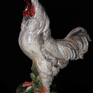 Cocoș mare frumos- colorat/patinat-