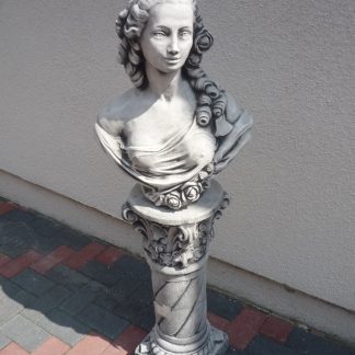 Bust Sissi- patinat/alb-cod B 06-