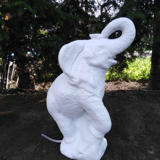 Elefant -alb/patinat- cod-A 87