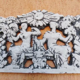 Tablou antic -patinat/alb