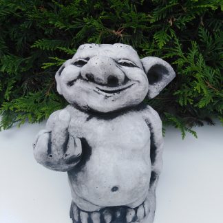 Troll cu degetul ridicat-cod S 25-patinat/alb-